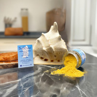 Bottarga di Muggine Grattugiata - Prodotto Tipico Sardo - Prodotto ad Iglesias - Vasetto da 40 gr - Sud Ovest