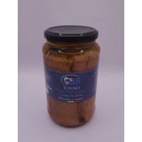 Filetti di Tonno del Mediterraneo in Olio d’Oliva - Prodotto Ittico Sardo - Vasetto da 200g - Prodotto ad Iglesias - Sud Ovest