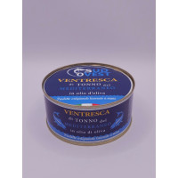 Ventresca di Tonno del Mediterraneo - Prodotto Ittico Sardo - Latta da 300g - Prodotto ad Iglesias - Sud Ovest Ventresca di Tonno del Mediterraneo - Prodotto Ittico Sardo - Latta da 300g - Prodotto ad Iglesias - Sud Ovest