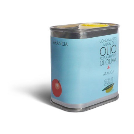 Olio extra vergine di oliva e arancia - Oleificio Corrias