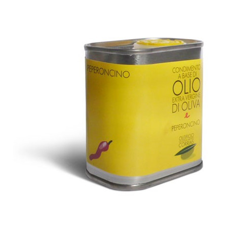 Olio extra vergine di oliva e peperoncino - Oleificio Corrias