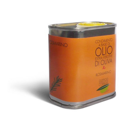 Olio extra vergine di oliva e rosmarino - Oleificio Corrias