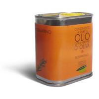 Olio extra vergine di oliva e rosmarino - Oleificio Corrias Olio extra vergine di oliva e rosmarino - Oleificio Corrias
