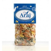 Malloreddus Rustici Arcobaleno - Pasta di Grano Duro - Prodotto Tipico Sardo - Pacco da 500 g - Araj Malloreddus Rustici Arcobaleno - Pasta di Grano Duro - Prodotto Tipico Sardo - Pacco da 500 g - Araj