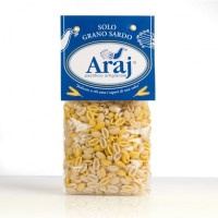 Malloreddus Classici Zafferano - Pasta di Grano Duro - Prodotto Tipico Sardo - Pacco da 500 g - Araj Malloreddus Classici Zafferano - Pasta di Grano Duro - Prodotto Tipico Sardo - Pacco da 500 g - Araj